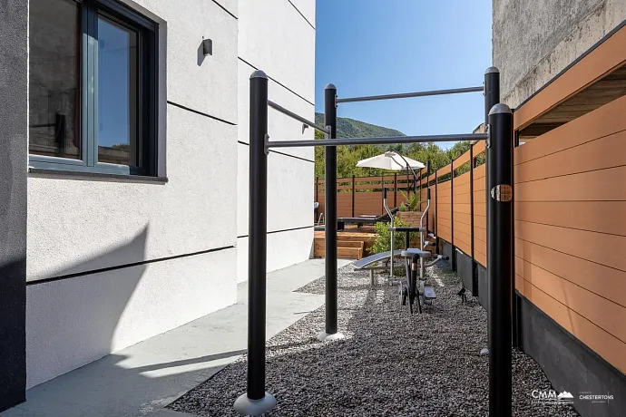 Luxuswohnung mit 52 m² und Schwimmbad